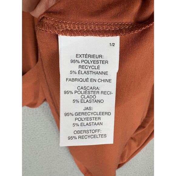 Vuori Tech Tee Men’s Large Burnt Orange Casual Performance Comfort V195 - Picture 6 of 9